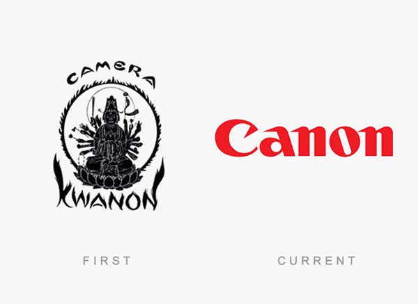 canon eski ve yeni logosu